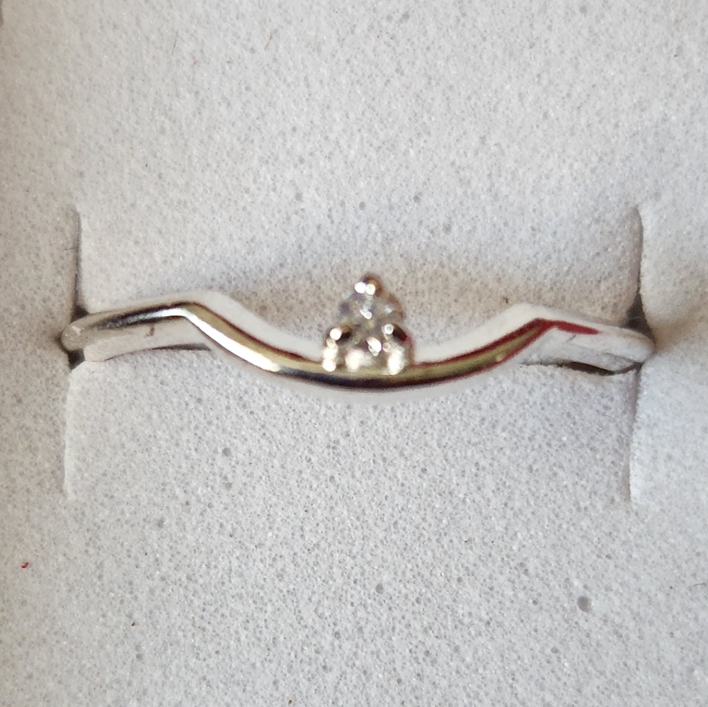 Siizu 925 Sterling Silver Willa Ring